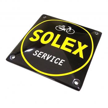 Blechschild Emaille "SOLEX SERVICE"