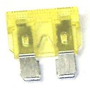 Plug fuse 20A yellow