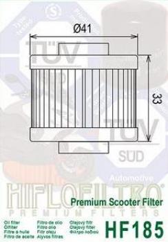 Oil filter HF 185