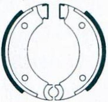 Bremsbackensatz PUCH, ø 105 x 25 mm