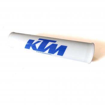 Handlebar pad KTM, white/blue