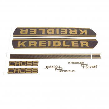 Sticker set Kreidler Cross Florett, carbon