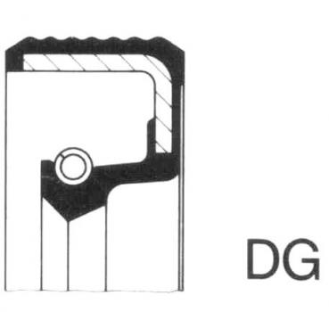 Shaft seal 17 x 40 x 7 DG