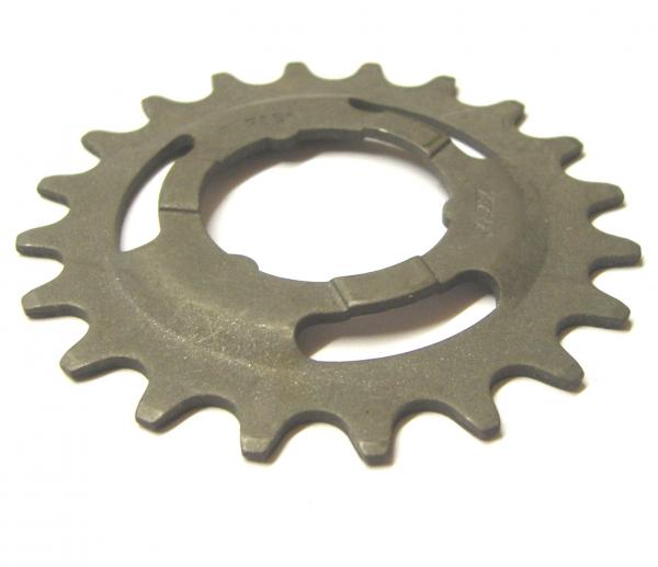 Sprocket wheel 1/2 x 3/32 ", cranked, 20 teeth