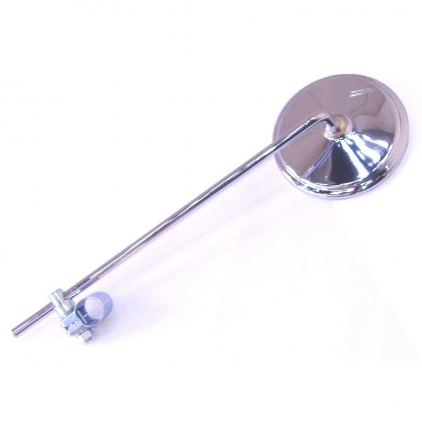 Rearview mirror round, chrome-plated