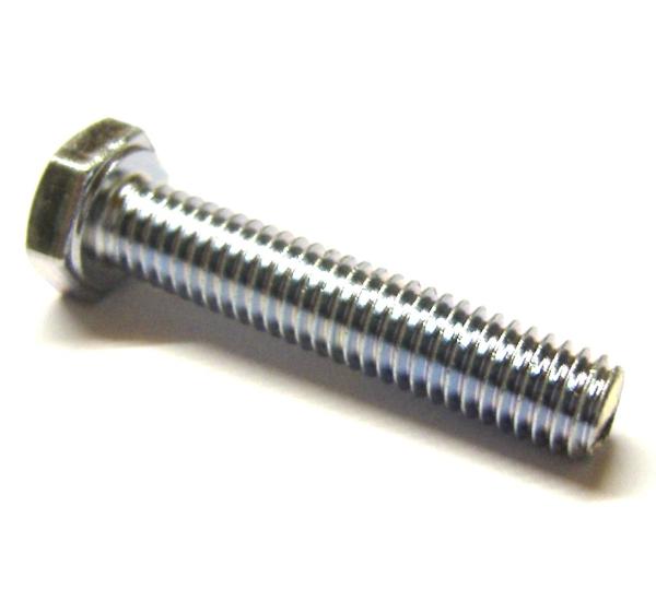 Hexagon screw DIN 933 - M 6 x 30 - 8.8 - ZN