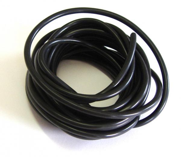 Ignition cable 5 mm black 5 meters