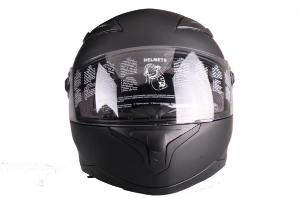 Full face helmet VITO Falcone, black matt, size: L