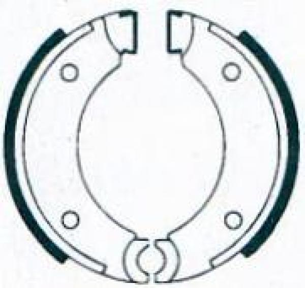 Bremsbackensatz PUCH, ø 105 x 25 mm