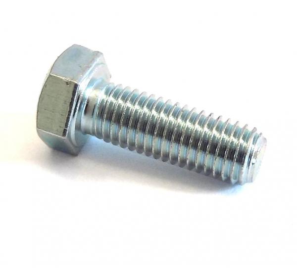 Hexagon screw DIN 933 - M 7 x 20 - 8.8 - ZN