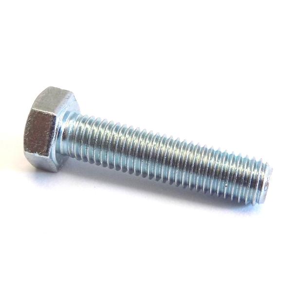 Hexagon screw DIN 933 - M 7 x 30 - 8.8 - ZN