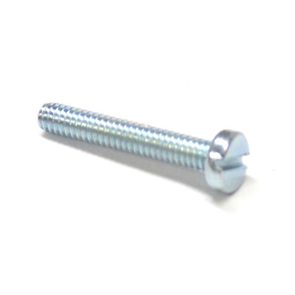 Slotted cheese head screw DIN 84 - M 2 x 12 - 4.8 - ZN