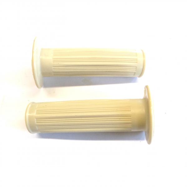 Rubber grip set 22/24 mm, beige