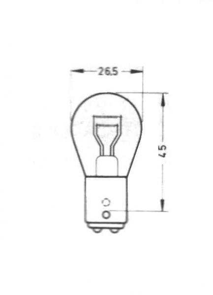 Bulb 6V 18/5W