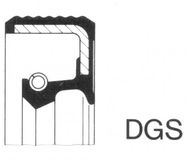 Shaft seal 45 x 65 x 10 DGS