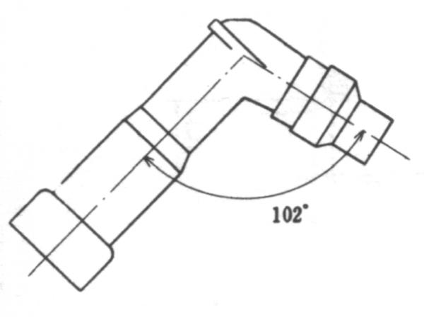 Spark plug connector NGK XD-05 F